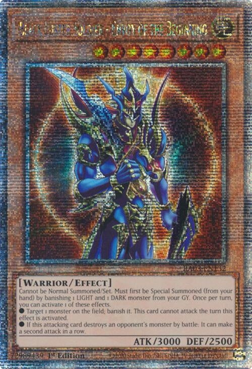 Image for Black Luster Soldier - Envoy of the Beginning (Quarter Century Secret Rare) (3132)