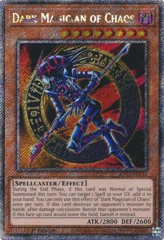 Image for Dark Magician of Chaos (Platinum Secret Rare) (3134)