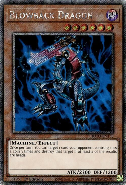 Image for Blowback Dragon (Platinum Secret Rare) (3138)