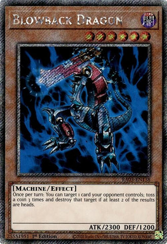 Image for Blowback Dragon (Platinum Secret Rare) (3138)
