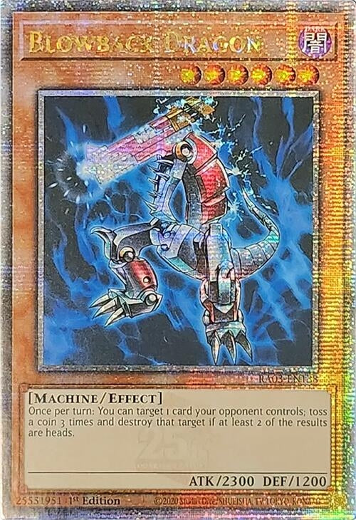 Image for Blowback Dragon (Quarter Century Secret Rare) (3138)
