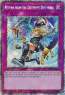 Image for Return from the Different Dimension (Platinum Secret Rare) (3140)