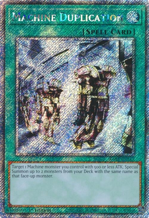 Image for Machine Duplication (Platinum Secret Rare) (3145)