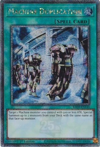 Image for Machine Duplication (Quarter Century Secret Rare) (3145)
