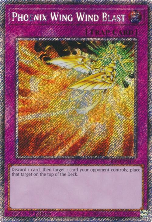 Image for Phoenix Wing Wind Blast (Platinum Secret Rare) (3149)
