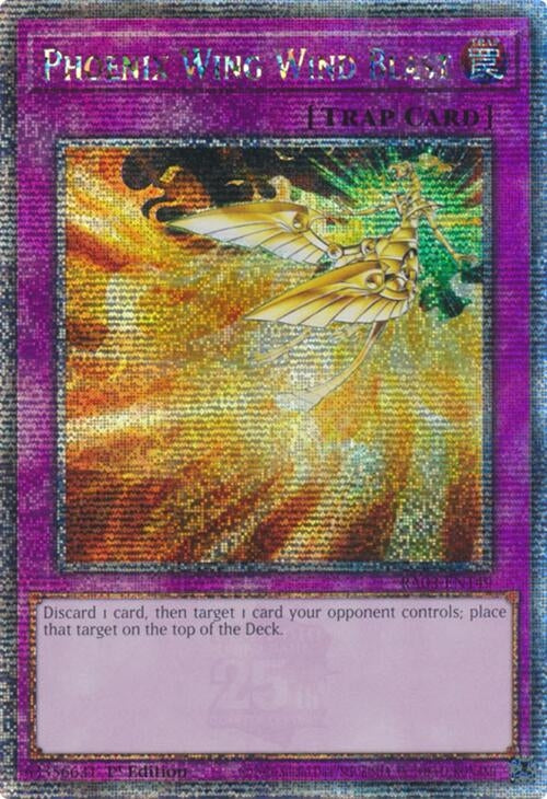 Image for Phoenix Wing Wind Blast (Quarter Century Secret Rare) (3149)