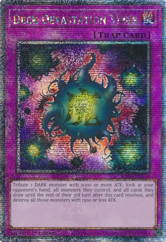 Image for Deck Devastation Virus (Quarter Century Secret Rare) (3150)