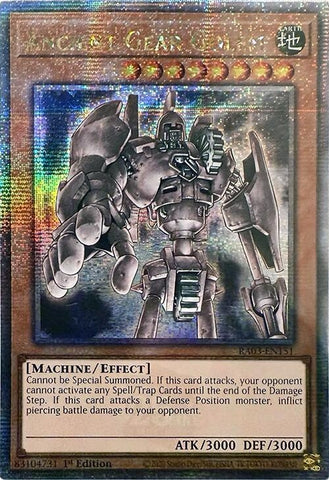 Image for Ancient Gear Golem (Quarter Century Secret Rare) (3151)