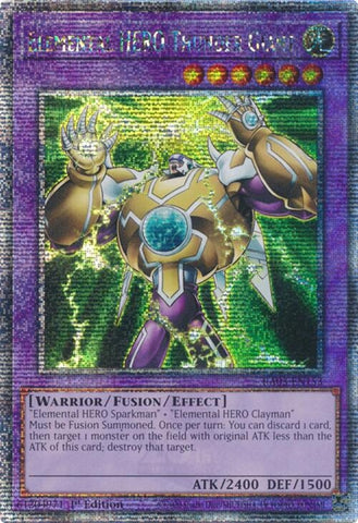 Image for Elemental HERO Thunder Giant (Quarter Century Secret Rare) (3153)