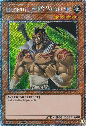 Image for Elemental HERO Wildheart (Platinum Secret Rare) (3157)