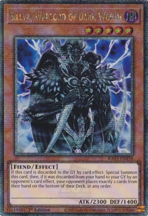 Image for Sillva, Warlord of Dark World (Quarter Century Secret Rare) (3158)