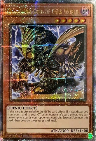 Image for Goldd, Wu-Lord of Dark World (Quarter Century Secret Rare) (3159)