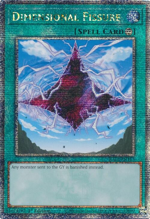 Image for Dimensional Fissure (Quarter Century Secret Rare) (3163)