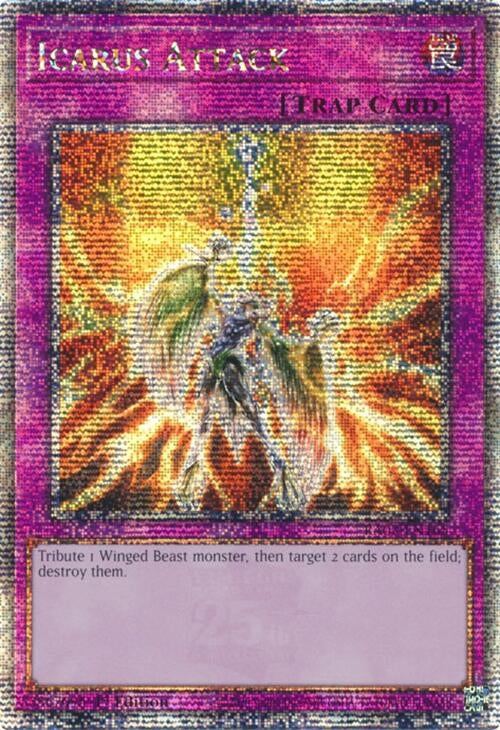 Image for Icarus Attack (Quarter Century Secret Rare) (3165)