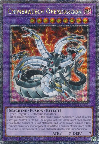 Image for Chimeratech Overdragon (Quarter Century Secret Rare) (3166)