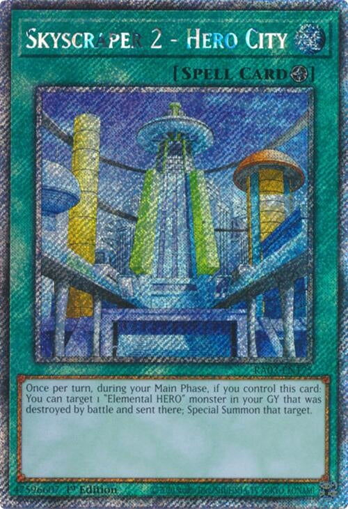 Image for Skyscraper 2 - Hero City (Platinum Secret Rare) (3175)