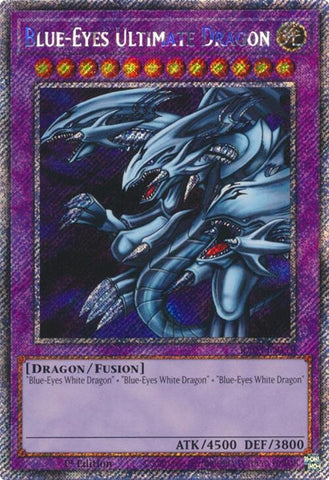 Image for Blue-Eyes Ultimate Dragon (Platinum Secret Rare) (3178)