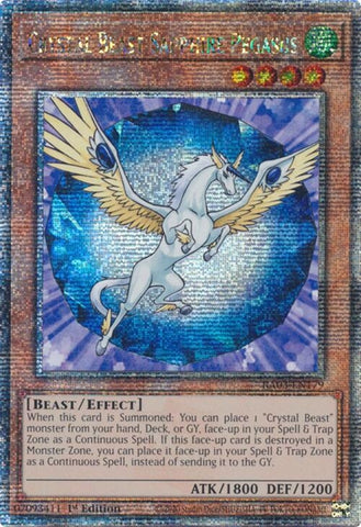 Image for Crystal Beast Sapphire Pegasus (Quarter Century Secret Rare) (3179)