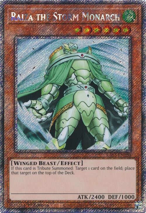 Image for Raiza the Storm Monarch (Platinum Secret Rare) (3180)