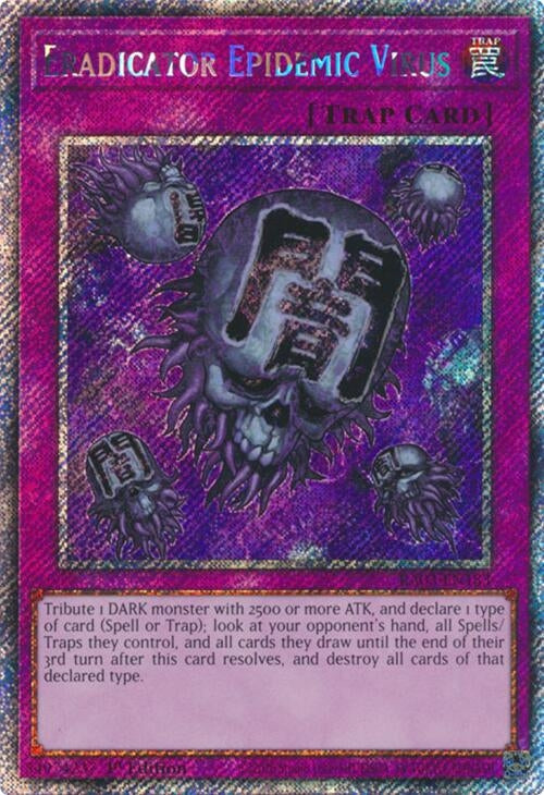 Image for Eradicator Epidemic Virus (Platinum Secret Rare) (3183)