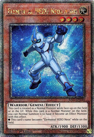 Image for Elemental HERO Neos Alius (Quarter Century Secret Rare) (3184)