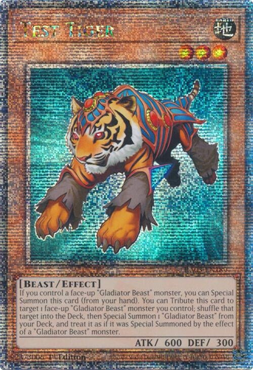 Image for Test Tiger (Quarter Century Secret Rare) (3189)
