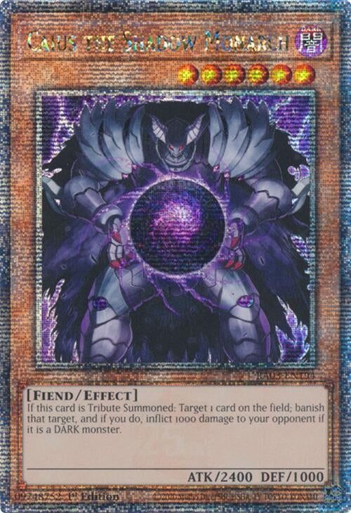 Image for Caius the Shadow Monarch (Quarter Century Secret Rare) (3194)
