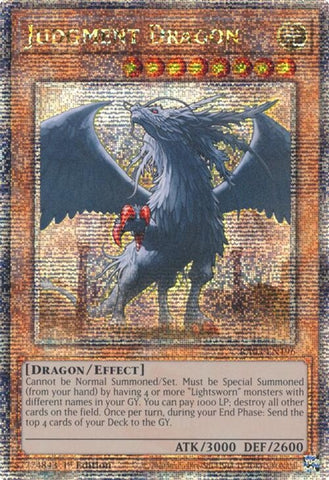 Image for Judgment Dragon (Quarter Century Secret Rare) (3196)