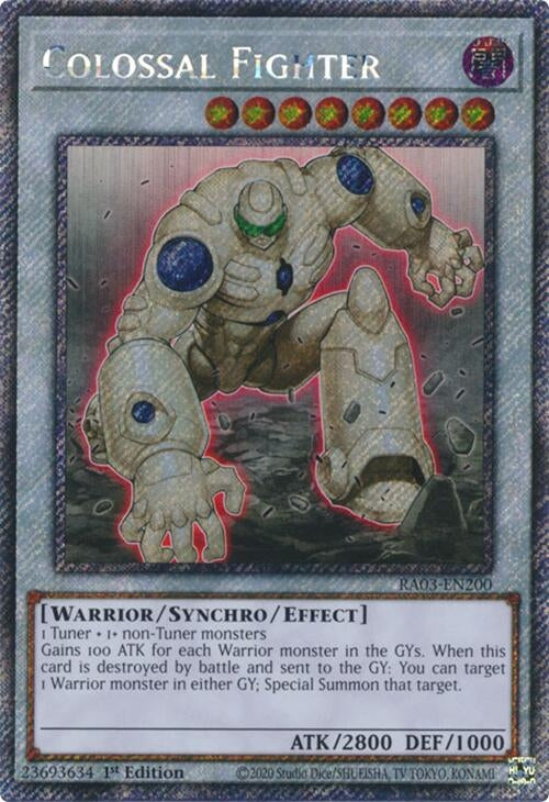 Image for Colossal Fighter (Platinum Secret Rare) (3200)
