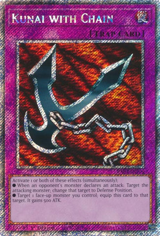 Image for Kunai with Chain (Platinum Secret Rare) (3204)
