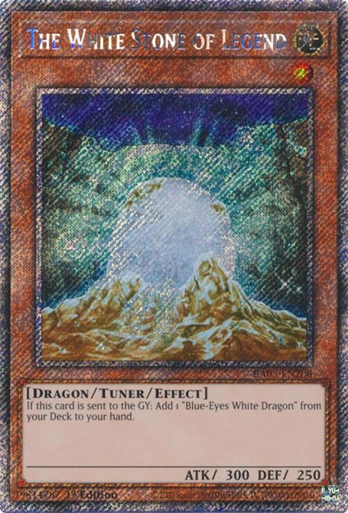 Image for The White Stone of Legend (Platinum Secret Rare) (3208)