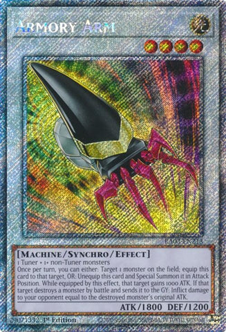 Image for Armory Arm (Platinum Secret Rare) (3213)