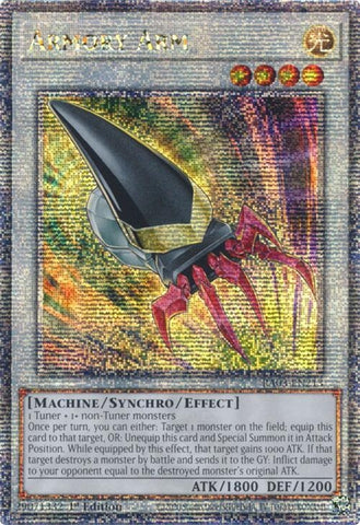 Image for Armory Arm (Quarter Century Secret Rare) (3213)