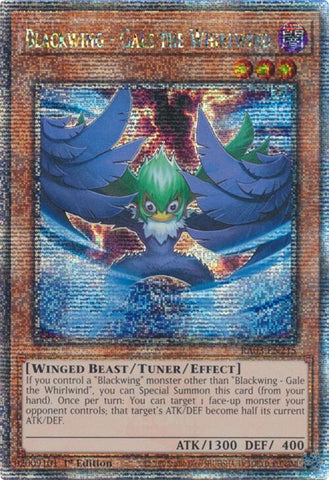 Image for Blackwing - Gale the Whirlwind (Quarter Century Secret Rare) (3215)