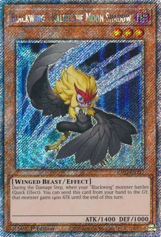 Image for Blackwing - Kalut the Moon Shadow (Platinum Secret Rare) (3217)