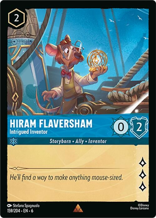 Image for Hiram Flaversham - Intrigued Inventor (159) [6]