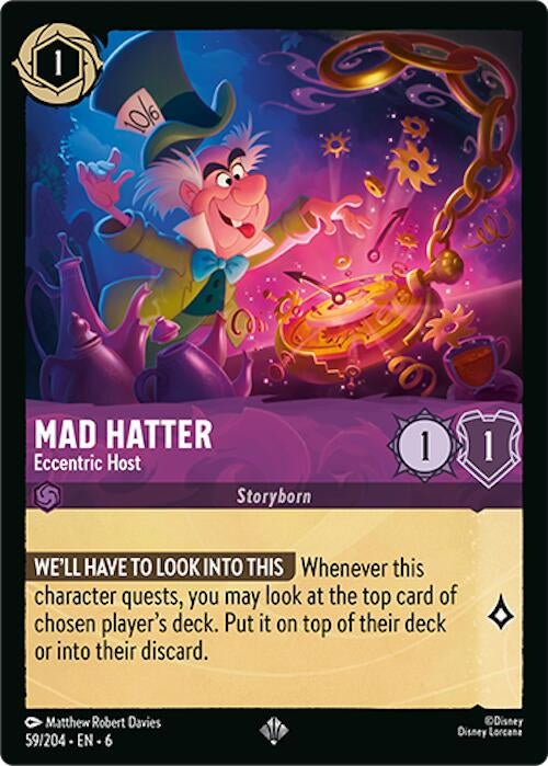 Image for Mad Hatter - Eccentric Host (59) [6]