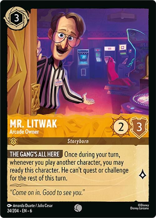 Image for Mr. Litwak - Arcade Owner (24) [6]