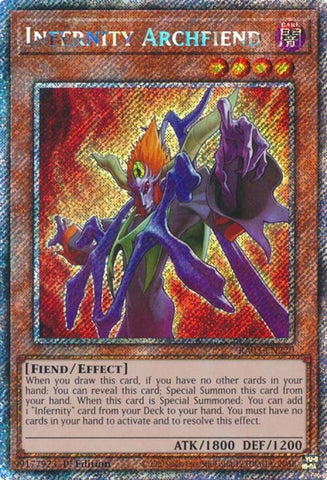 Image for Infernity Archfiend (Platinum Secret Rare) (3220)
