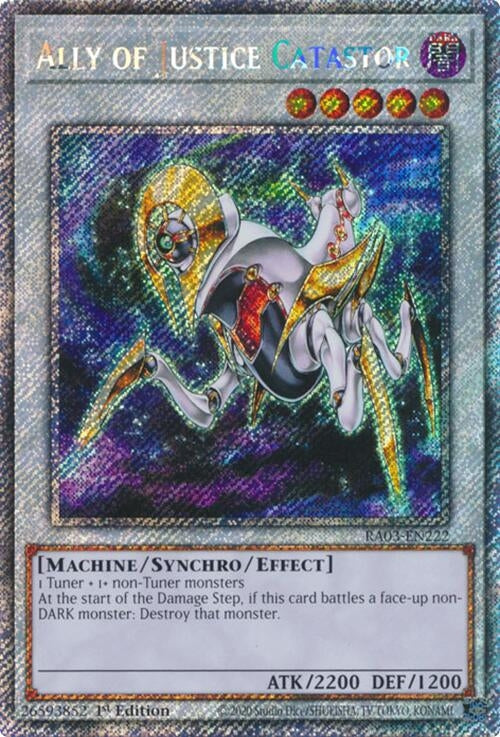 Image for Ally of Justice Catastor (Platinum Secret Rare) (3222)