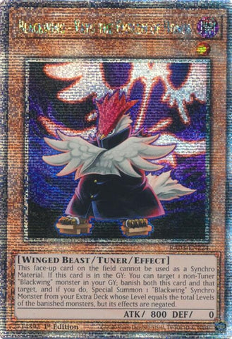 Image for Blackwing - Vayu the Emblem of Honor (Quarter Century Secret Rare) (3224)