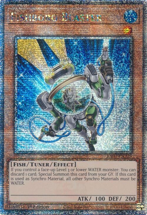 Image for Fishborg Blaster (Quarter Century Secret Rare) (3225)