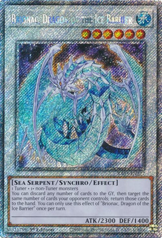 Image for Brionac, Dragon of the Ice Barrier (Platinum Secret Rare) (3227)