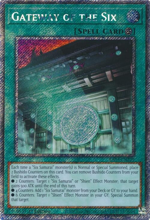 Image for Gateway of the Six (Platinum Secret Rare) (3229)