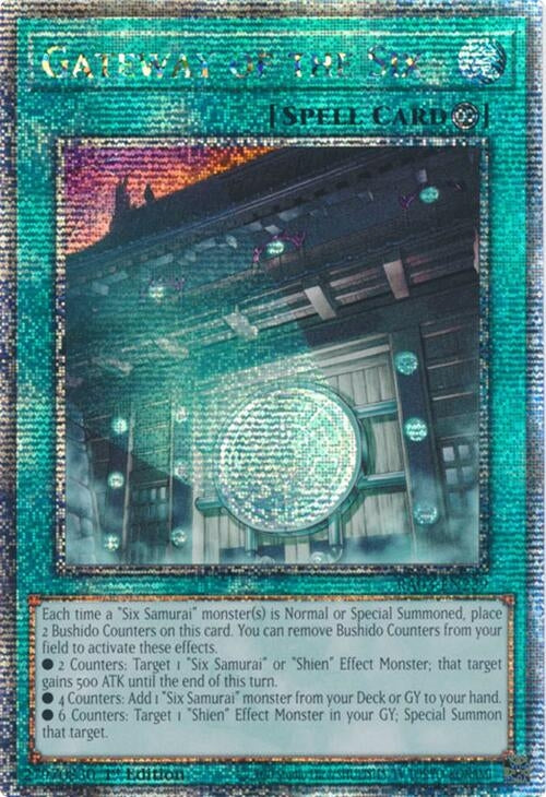Image for Gateway of the Six (Quarter Century Secret Rare) (3229)