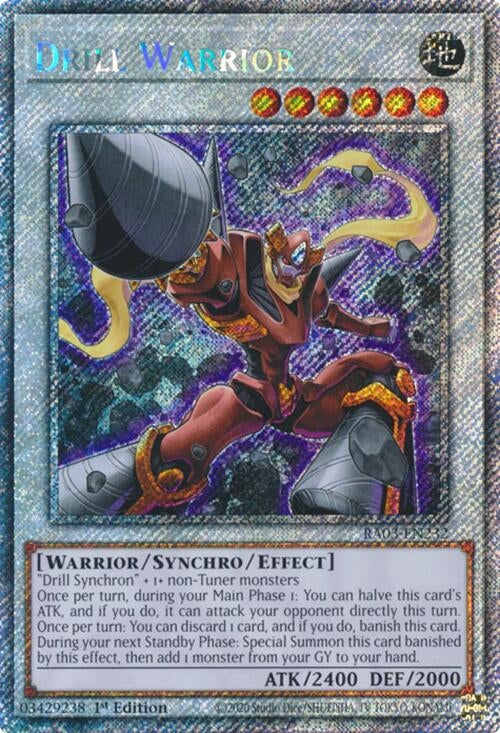 Image for Drill Warrior (Platinum Secret Rare) (3232)