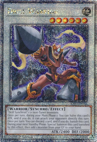 Image for Drill Warrior (Quarter Century Secret Rare) (3232)