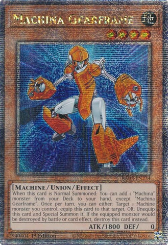 Image for Machina Gearframe (Quarter Century Secret Rare) (3234)