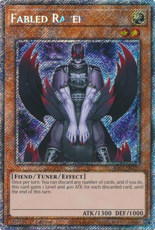 Image for Fabled Raven (Platinum Secret Rare) (3239)