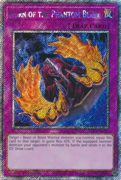 Image for Horn of the Phantom Beast (Platinum Secret Rare) (3241)